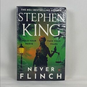 Never Flinch by Stephen King 2025 Paperback